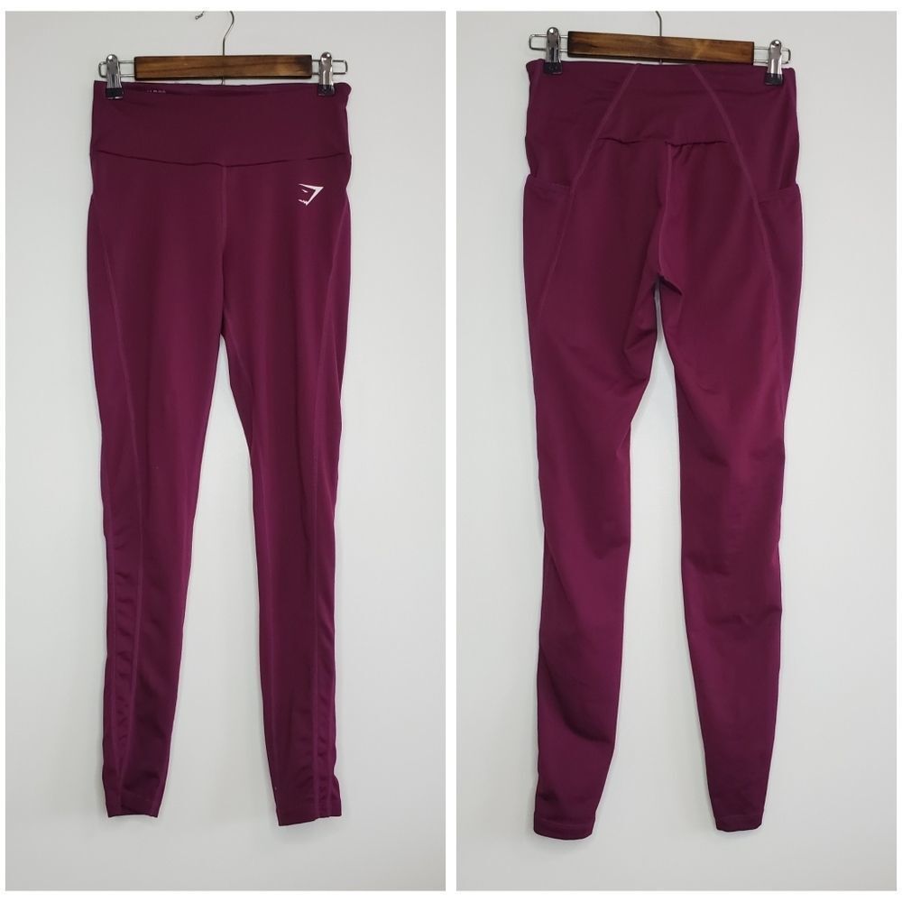 Gymshark Berry Tights Leggings | Small